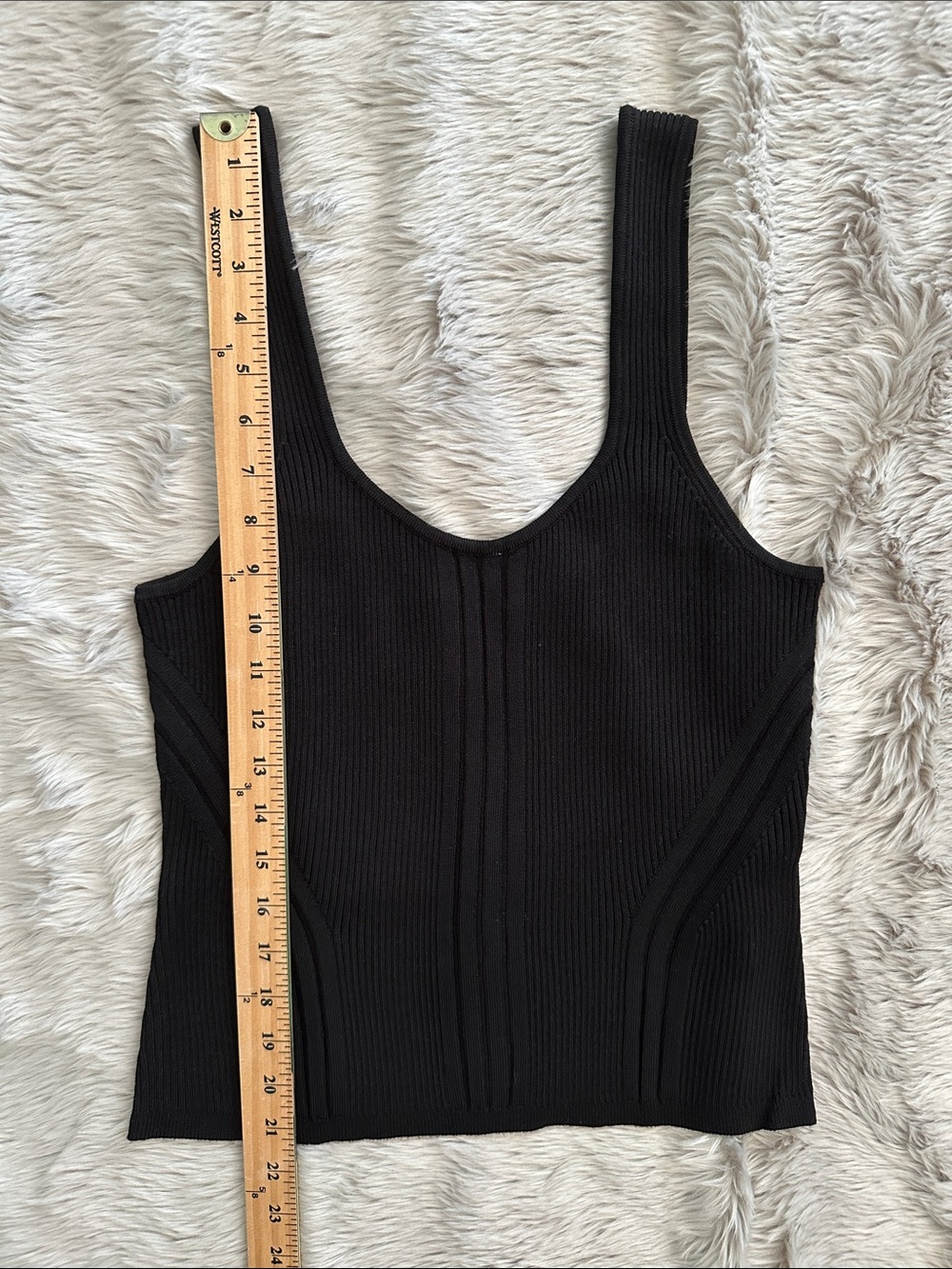 WHBM Ribbed Sweater Tank - Picture 7 of 9